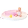 Petitcollin Badepuppe 28 cm mit Badezubehör Petit Câlin